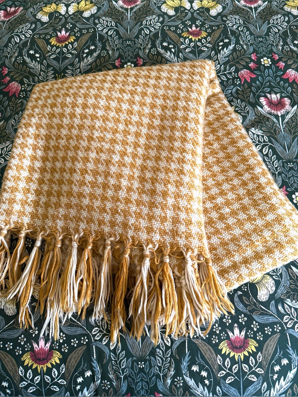 Fringed Throw Blanket